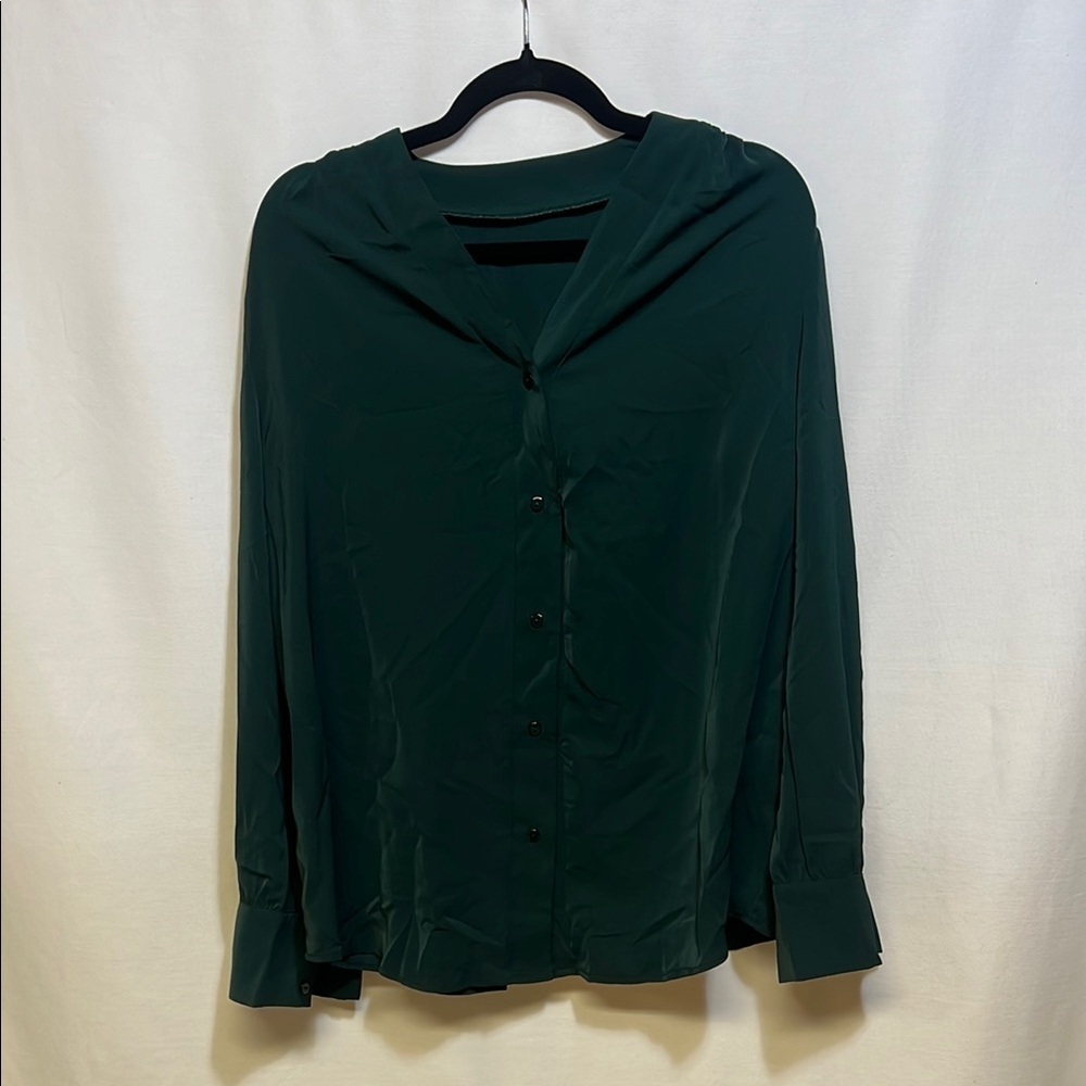 Elegant Green Women's Top
